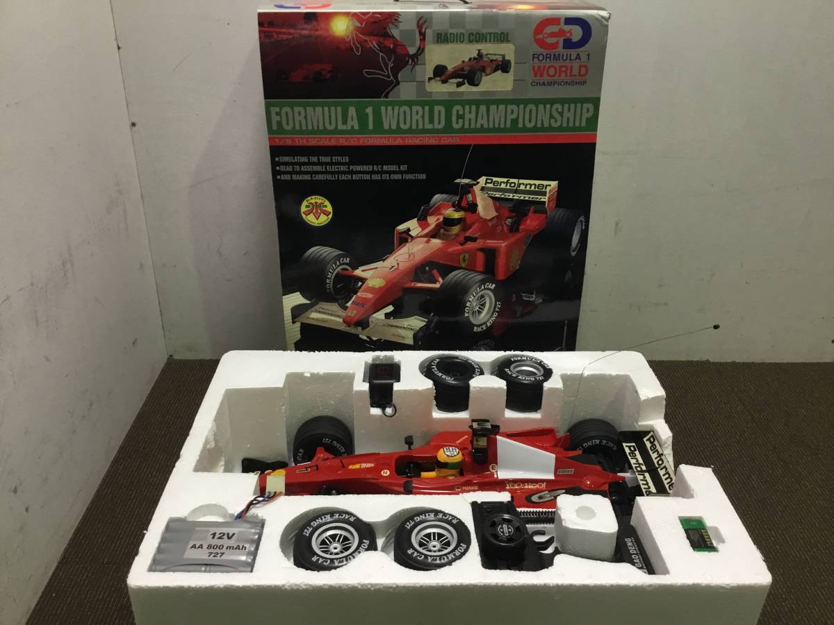 ラジコン　FORMULA 1 WORLD CHAMPIONSHIP　1/8スケール　RADIO CONTROL ★★ 2407a0014_画像1