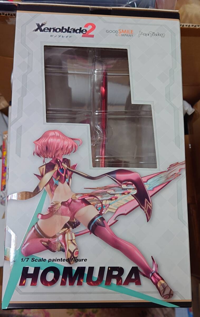 [未開封] 1/7 ホムラ ゼノブレイド2 グッドスマイルカンパニー 完成品フィギュア_画像3