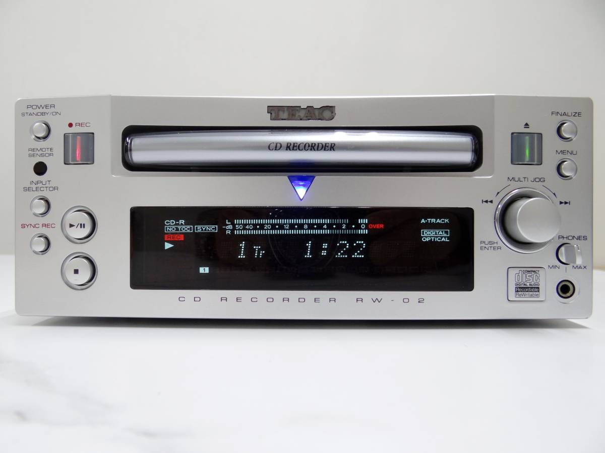 ♪♪【高音質】TEAC ティアック CDレコーダー RW-02♪♪_画像2