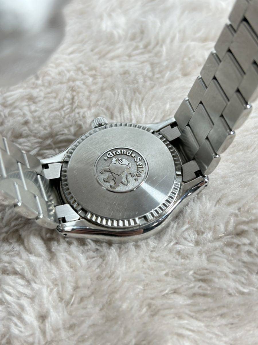 1円超美品セイコー SEIKO 腕時計 時計 ステンレススチール SBGX005、余裕コマ、説明書、外箱、内箱あり_画像6