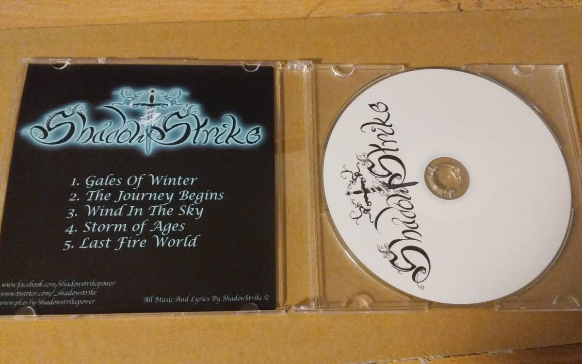 【メロスピ】SHADOWSTRIKEの14年Infinite Power自主製作盤CD。_画像2
