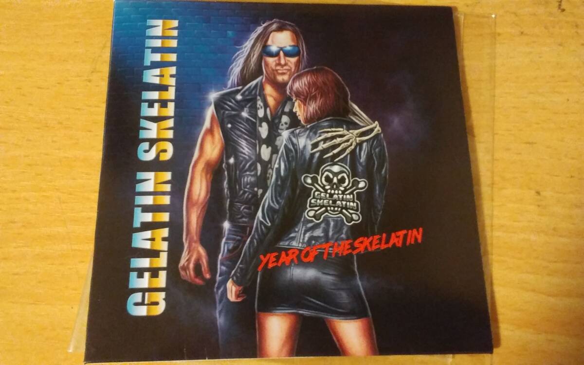 【ヘアメタル】GELATIN SKELATINの22年Year of The Skelatin自主製作盤CD。の画像1