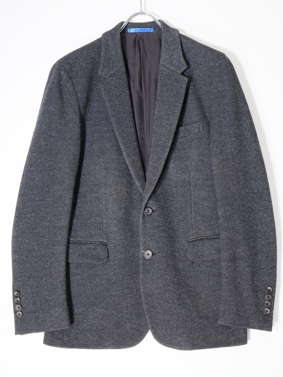 PS PAUL SMITHポールスミス WOOL COTTON JERSEY JACKET 裏地コスモス星座柄ウールコットンジャージージャケット[MJKA69839]