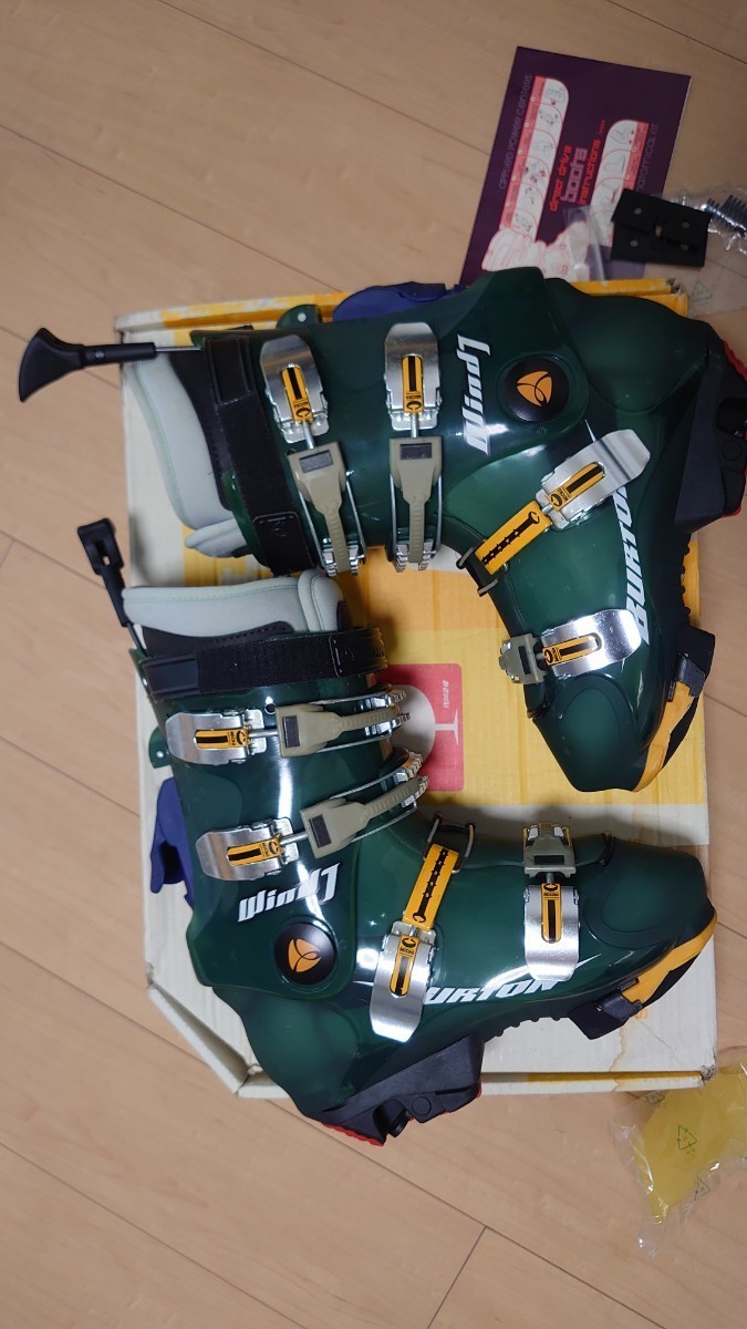 アルペンスノーボードセット BURTON153cm GEN26cm Bibian 比比昂 - ☆激レア BURTON アルペンスノーボード3点
