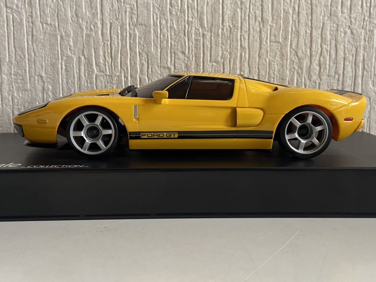 京商 ミニッツ フォード GT イエローブラックストライプ KYOSHO MINI-Z FORD GT Yellow Black Stripe_画像2