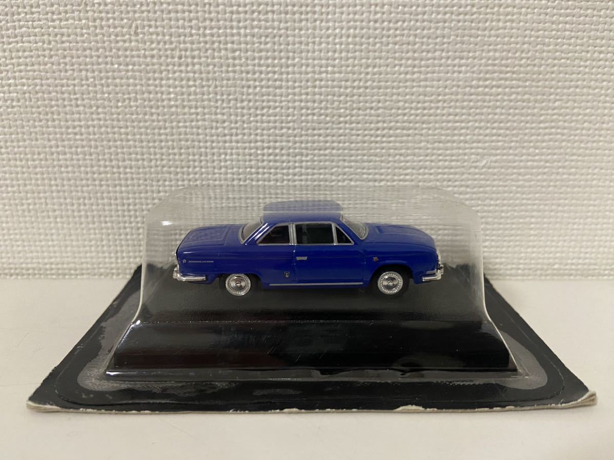コナミ 1/64 絶版名車コレクション 日野 コンテッサ Hino Contessa 1300 Coupe (PD300) 1965 ブルーの画像3