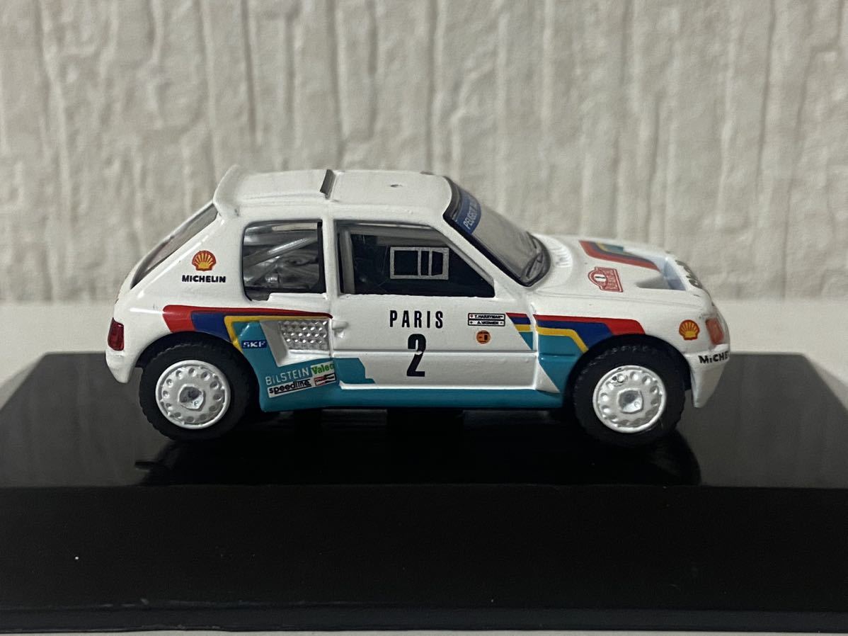 シーエムズ 1/64 プジョー 205 ターボ 15 1985 モンテカルロ #2 CM's PEUGEOU TURBO MONTE CARLO_画像3