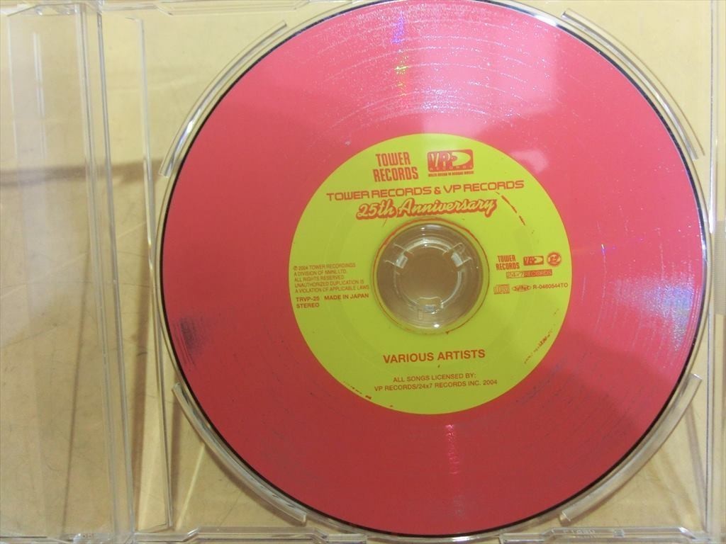 MC【SY01-224】【送料無料】TOWER RECORDS & VP RECORDS 25th Anniversary/コンピレーションアルバム/全10曲_画像2