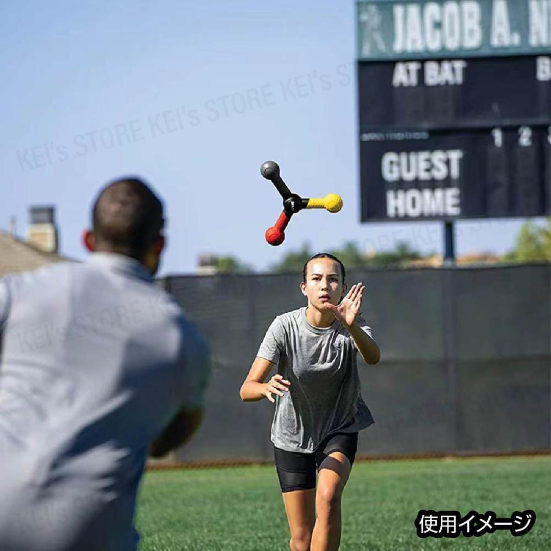 トレーニングロッド 反応速度 スポーツ 練習 野球 サッカー テニス 運動神経 動体視力 子供 集中力 リアクティブキャッチ トレーナーの画像2