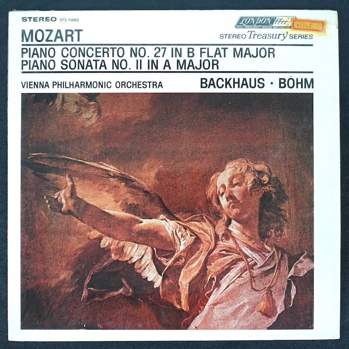 Backhaus Bohm Mozart Piano Concerto No.27 UK盤 STS15062 クラシック_画像1