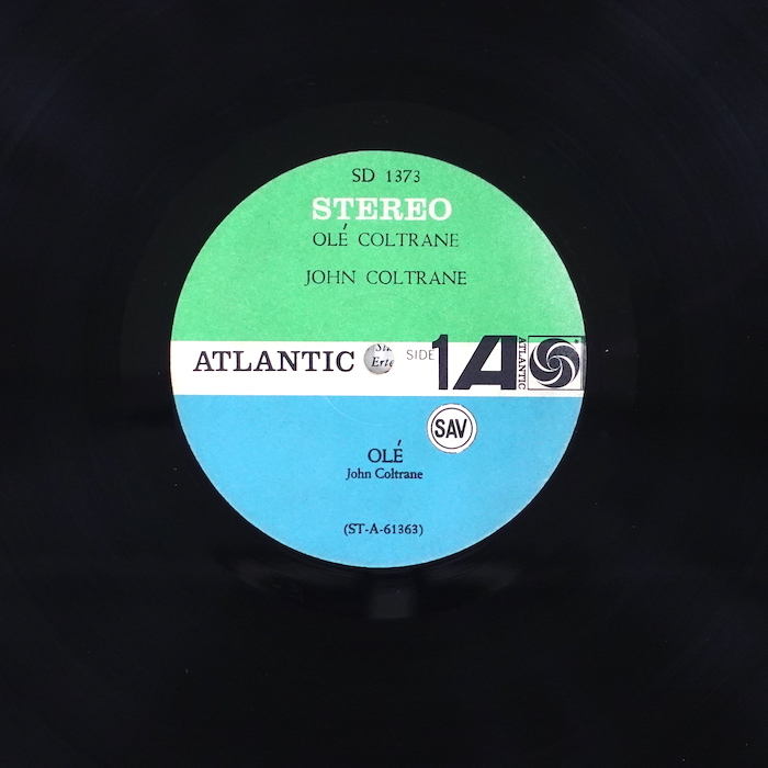 【決算セール！】John Coltrane Ole Coltrane US盤 緑 黒ファン 2nd SD1373 ジャズ_画像3