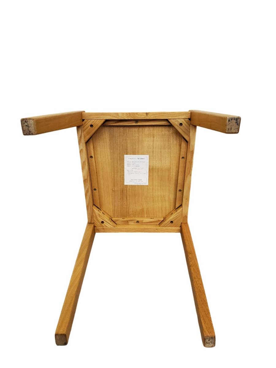 ② 無印良品MUJI ダイニングチェア木製天然木タモ材リビング ② 無印良品MUJI ダイニングチェア木製天然木タモ材リビング
