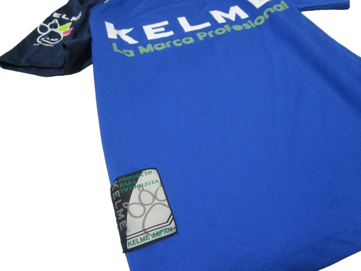 メンズS◇KELME◇プラクティスシャツ 青_画像3