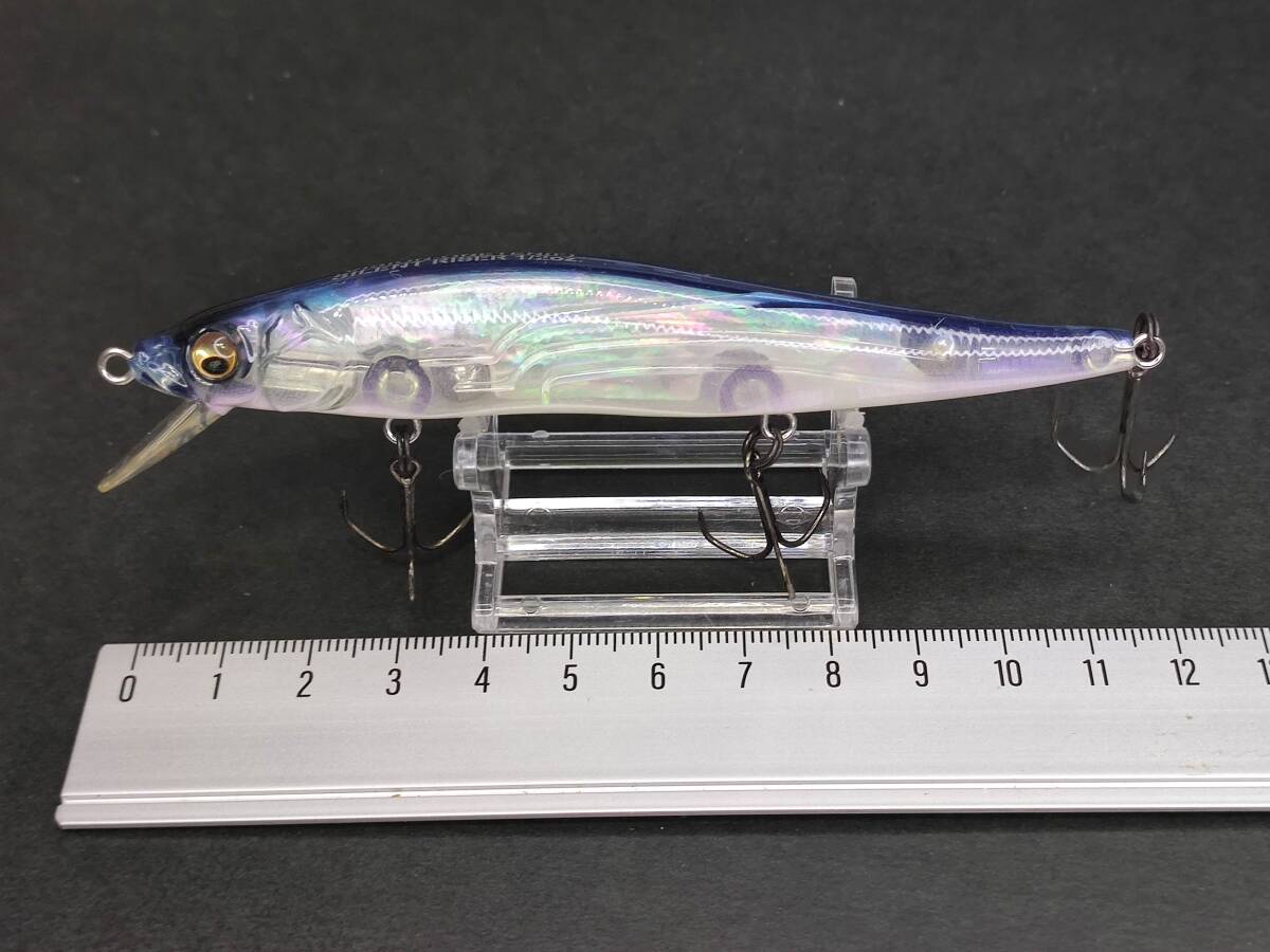 カ65066 Megabass メガバス ヴィジョン ワンテン サイレントライザー (限定アバロンABプロブルー) SilentRiser ビジョン VISION Oneten 110_画像5