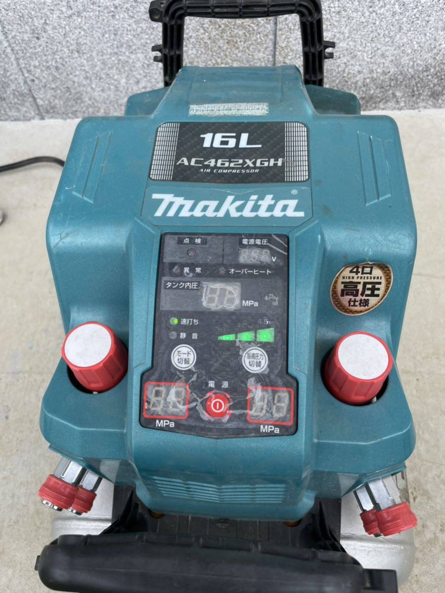 マキタ makita 高圧 エアコンプレッサ AC 462XGH 16L 電通確認してます　　_画像3