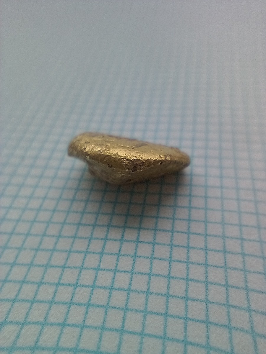 国産 砂金 ナゲット 自然金1.4g 鉱石 鉱物 天然 ネイティブ ゴールドの画像5
