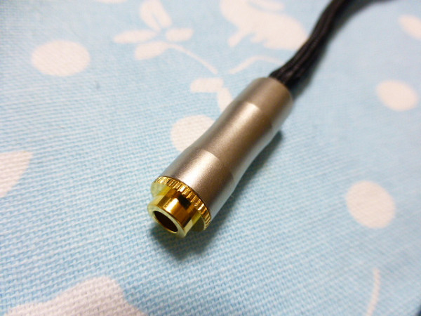 4.4mm5極 (メス) → XLR コネクタ 4ピン 変換ケーブル MOMGAMI 4.4mm5極 (メス) → XLR コネクタ 4ピン 変換ケーブル MOMGAMI