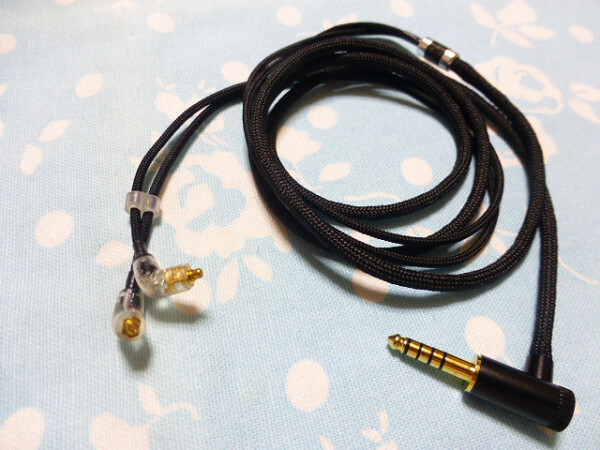 ETYMOTIC RESEARCH ER4SR ER4XR MMCX 102SSC 八芯 ブレイド編 4.4mm5極 Lプラグ ( 3.5mm3極 2.5mm4極 可能) Shure Campfire ER3SE ER3XR