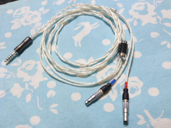 ULTRASONE Jubilee 25 Edition 15 Veritas 8 EX オーグライン 八芯 4.4mm5極 銀メッキ トープラ販売 180cm 長め (カスタム可能) 純正 LEMO