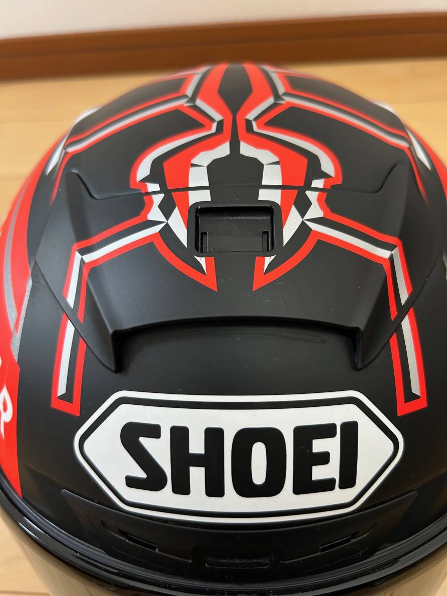 SHOEI ショウエイ X-Fourteen X14 マルケス ブラックコンセプト Lサイズ ヘルメット_画像6