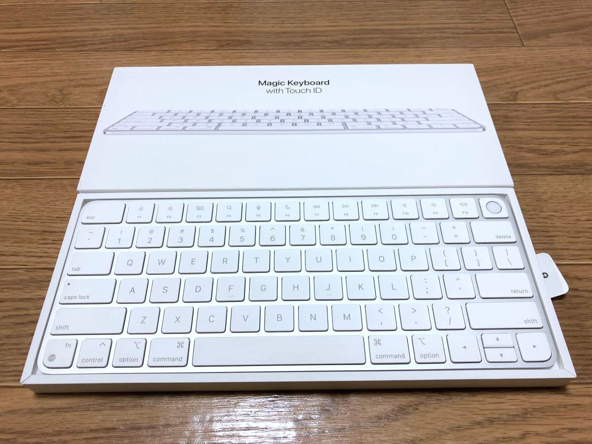 Apple Magic Keyboard 3 Touch ID US MK293LL/A Appleシリコン搭載 Mac MacBook Air M1 M2 MacBook pro M1 M2 Mac mini M1 M2 iMac 24 M3の画像2