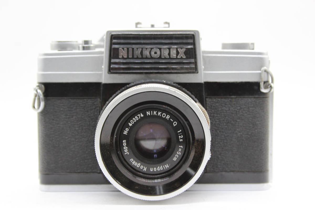 【返品保証】 ニコン Nikon Nikkorex Nikkor-Q 5cm F2.5 カメラ s6472_画像2
