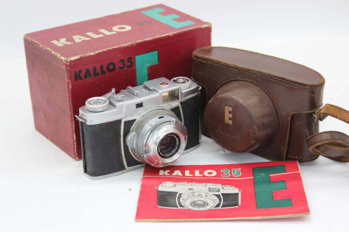 【返品保証】 【元箱付き】KALLO 35 コーワ Kowa Prominar F.C. 48mm F2.8 ケース付き レンジファインダー カメラ s6481