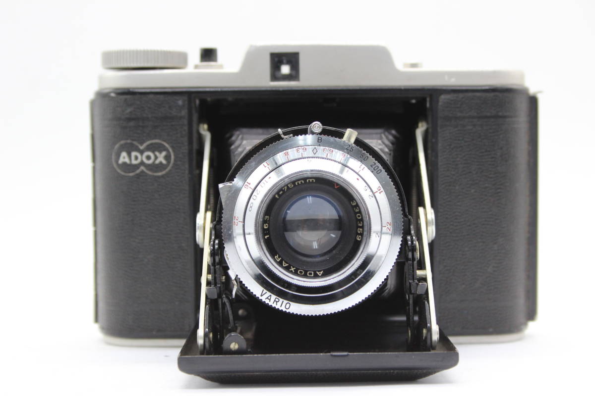 【訳あり品】 ADOX Adoxar 75mm F6.3 V 蛇腹カメラ s6485_画像2