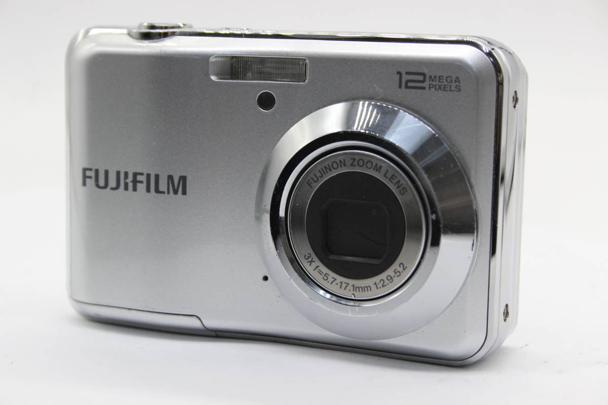 【返品保証】 【便利な単三電池で使用可】フジフィルム Fujifilm Finepix AV140 3x コンパクトデジタルカメラ s6799