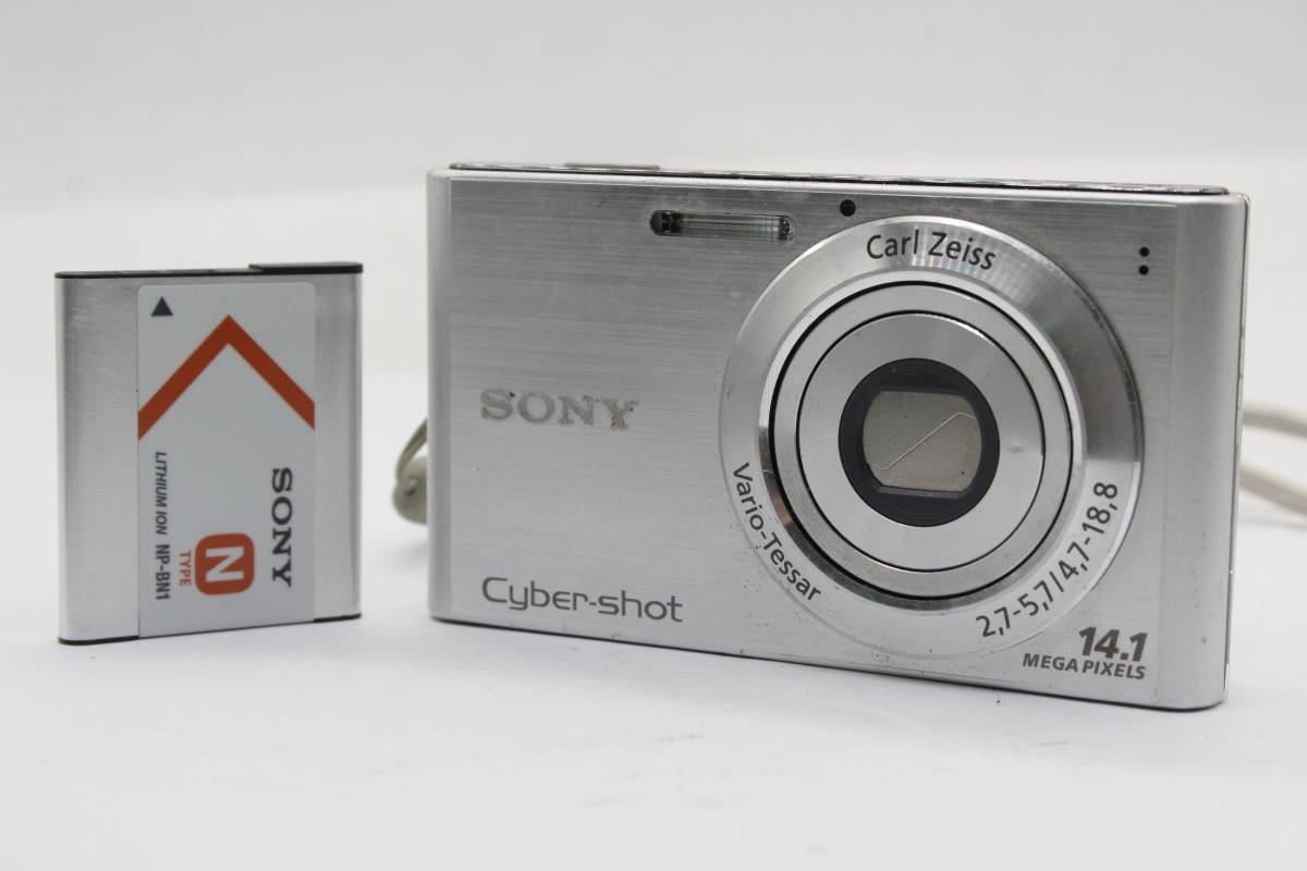 【返品保証】 ソニー SONY Cyber-shot DSC-W320 バッテリー付き コンパクトデジタルカメラ s6818