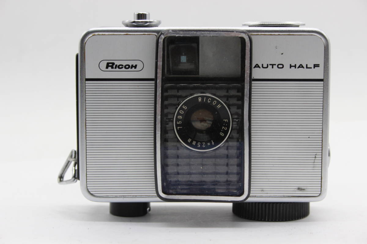 【返品保証】 リコー Ricoh Auto Half E 25mm F2.8 コンパクトカメラ s6880_画像2
