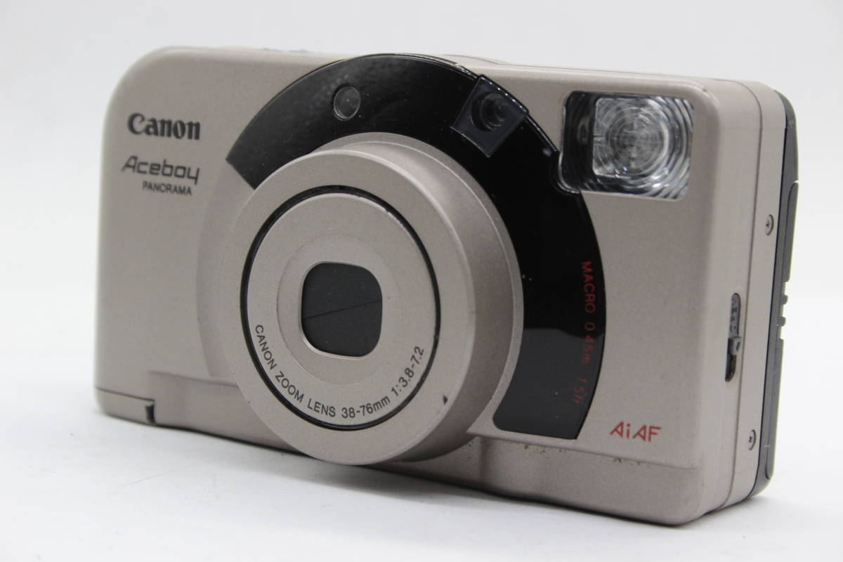 【返品保証】 キャノン Canon Aceboy Panorama AiAF 38-76mm F3.8-7.2 コンパクトカメラ s6883_画像1