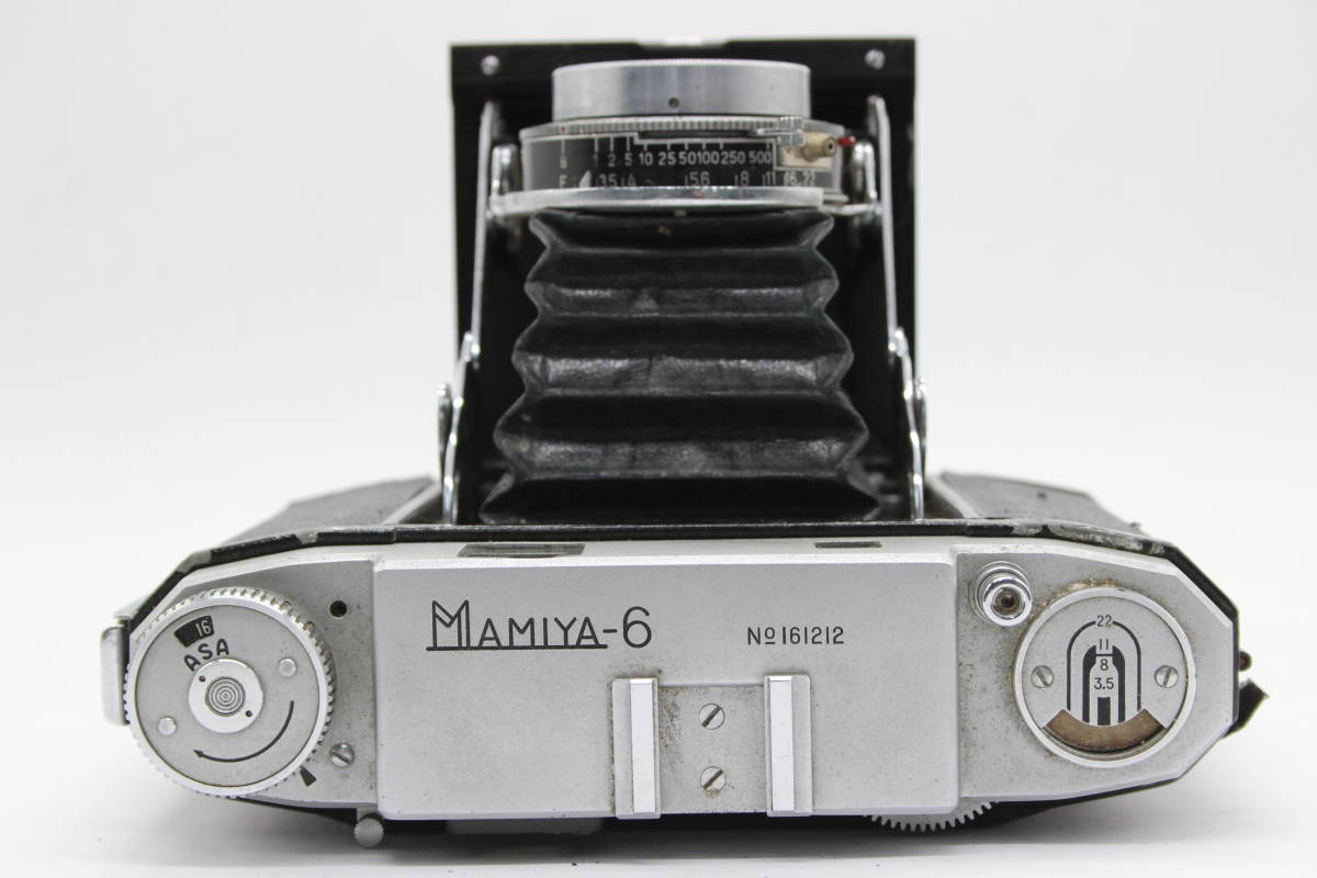 【訳あり品】 マミヤ Mamiya-6 Olympus D.Zuiko F.C. 7.5cm F3.5 蛇腹カメラ s6904_画像6