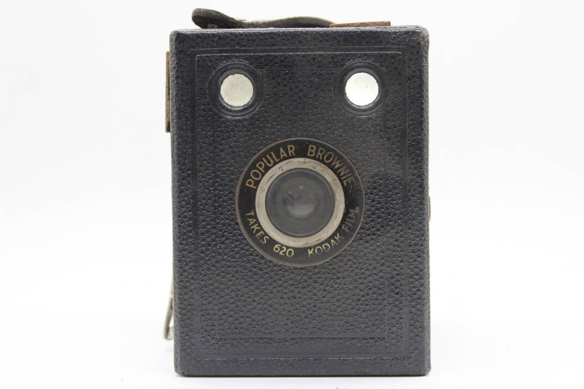 【訳あり品】 コダック Kodak Popular Brownie ボックスカメラ s6906_画像2