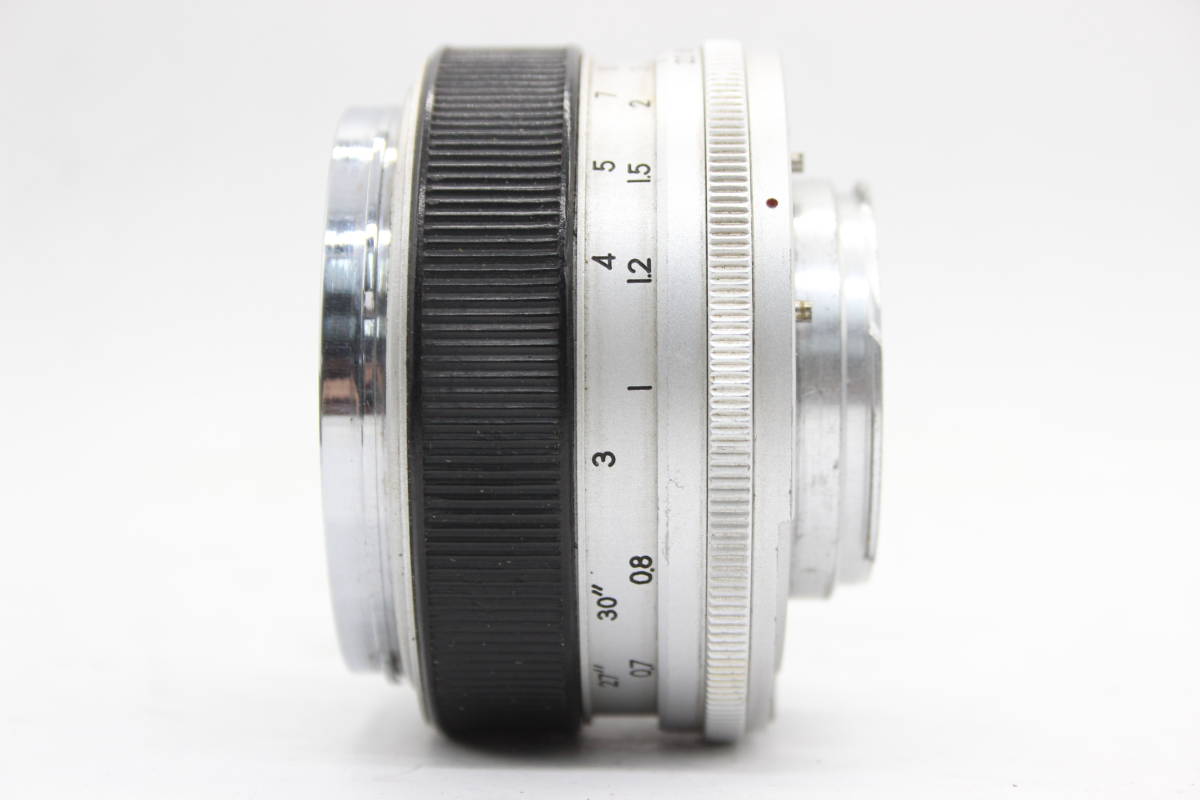【返品保証】 東京光学 RE.Auto-Topcor 5.8cm F1.8 レンズ s6987の画像5