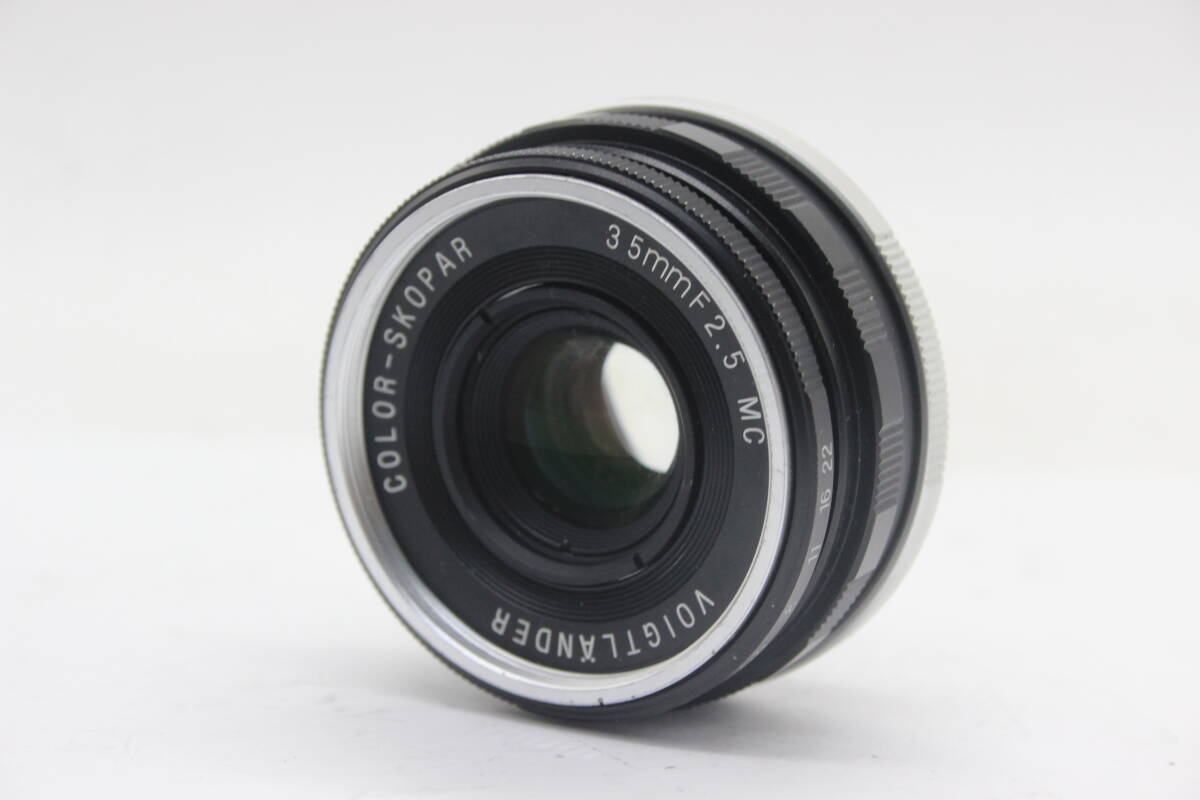 【訳あり品】 フォクトレンダー Voigtlander Color-Skopar 35mm F2.5 MC レンズ s7167