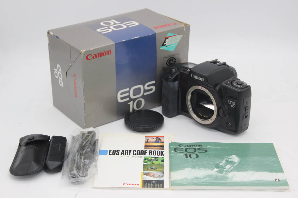 【返品保証】 【元箱付き】キャノン Canon EOS10 説明書付き ボディ s7173