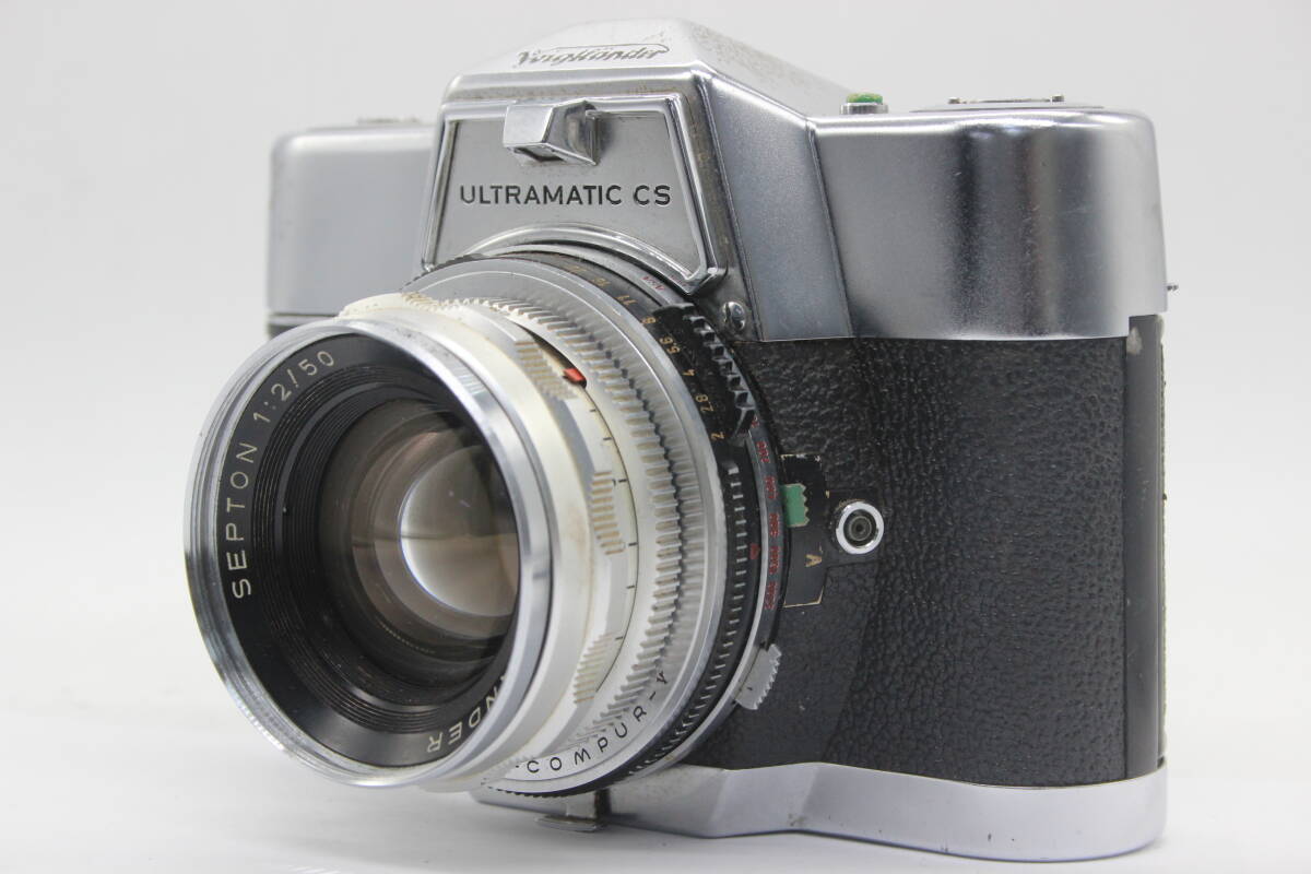 【訳あり品】 フォクトレンダー Voigtlander ULTRAMATIC CS SEPTON 50mm F2 カメラ s7177