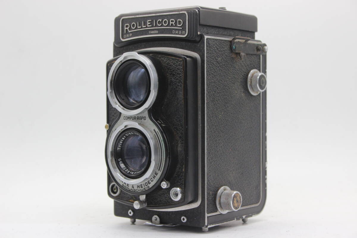 【訳あり品】 ローライ Rolleicord Carl Zeiss Jena Tessar 7.5cm F3.5 二眼カメラ s7235の画像1