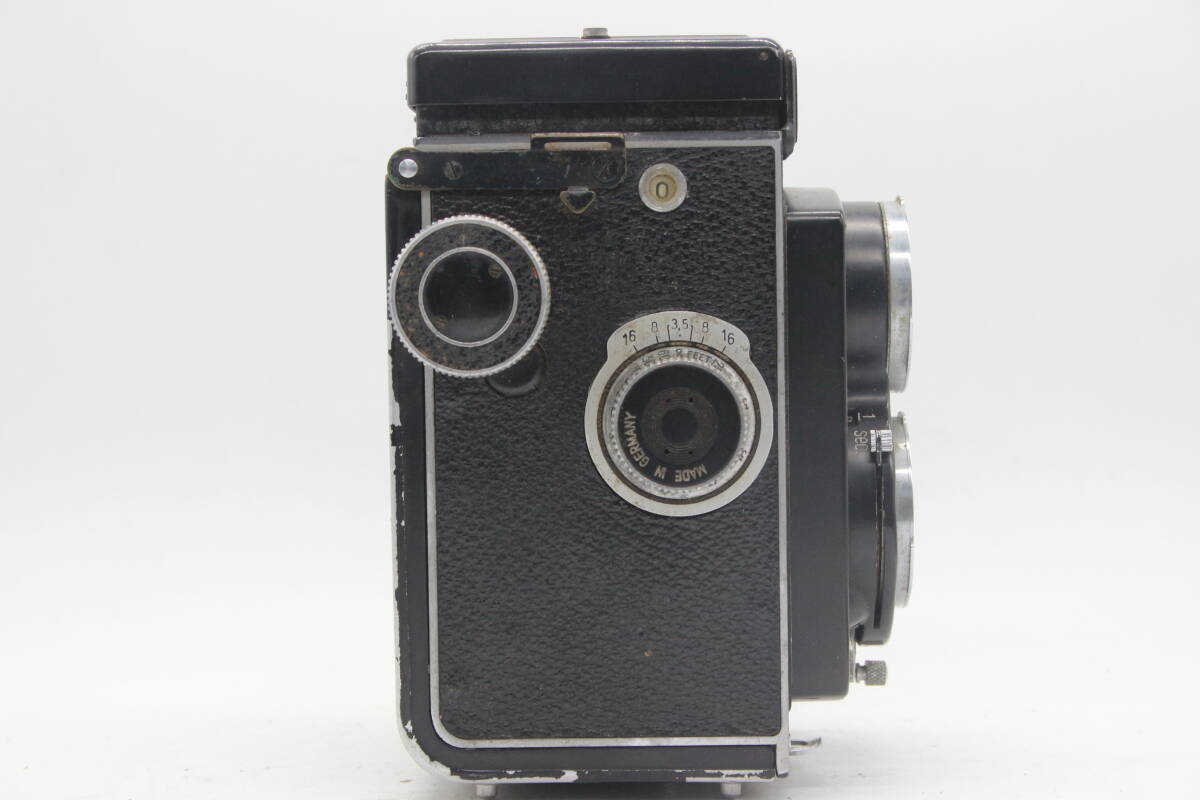 【訳あり品】 ローライ Rolleicord Carl Zeiss Jena Tessar 7.5cm F3.5 二眼カメラ s7235の画像5