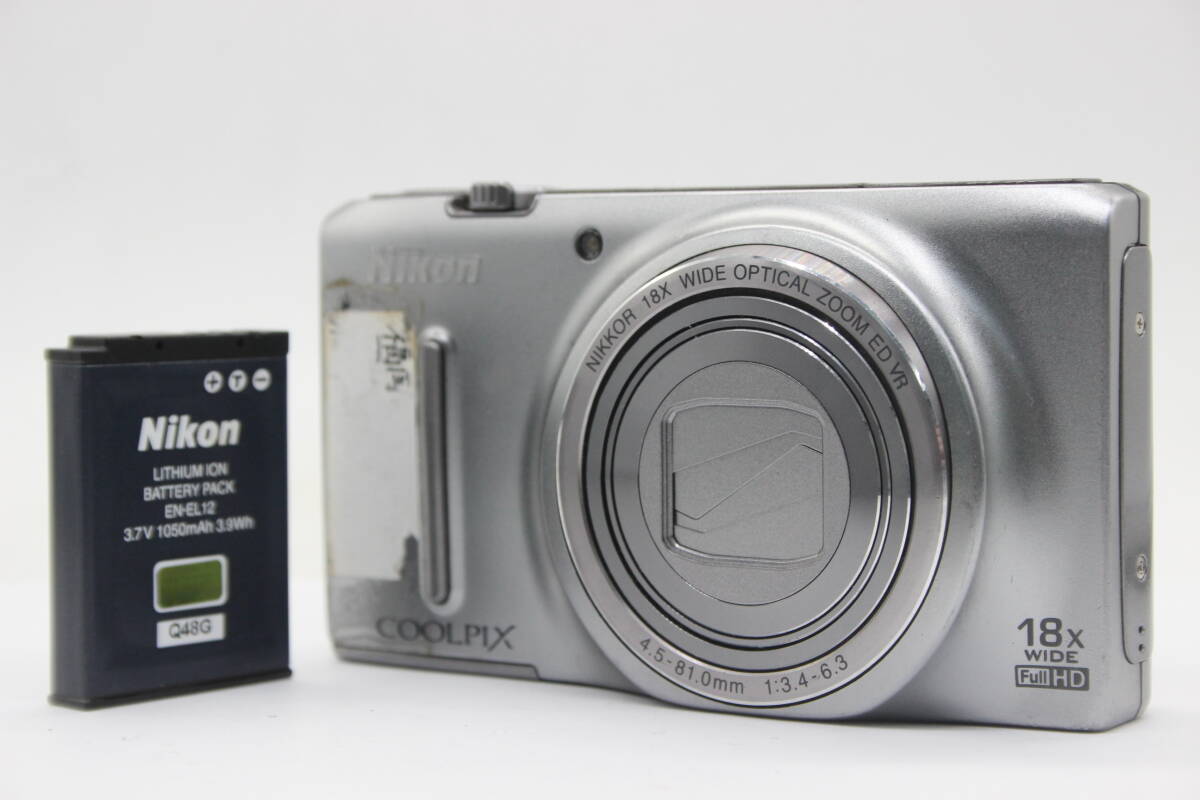 【返品保証】 ニコン Nikon Coolpix S9400 18x Wide バッテリー付き コンパクトデジタルカメラ s7458