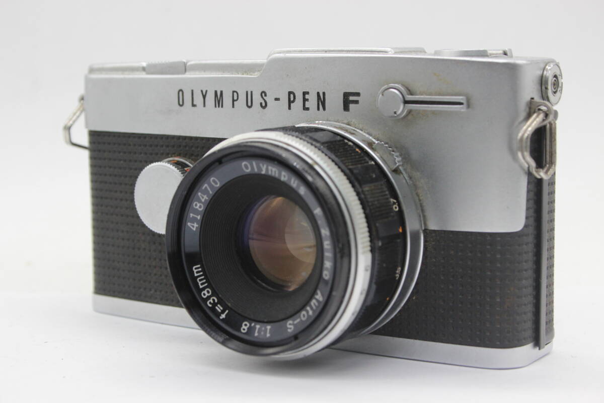 【返品保証】 オリンパス Olympus PEN-FT F.Zuiko Auto-S 38mm F1.8 ボディレンズセット s7475_画像1