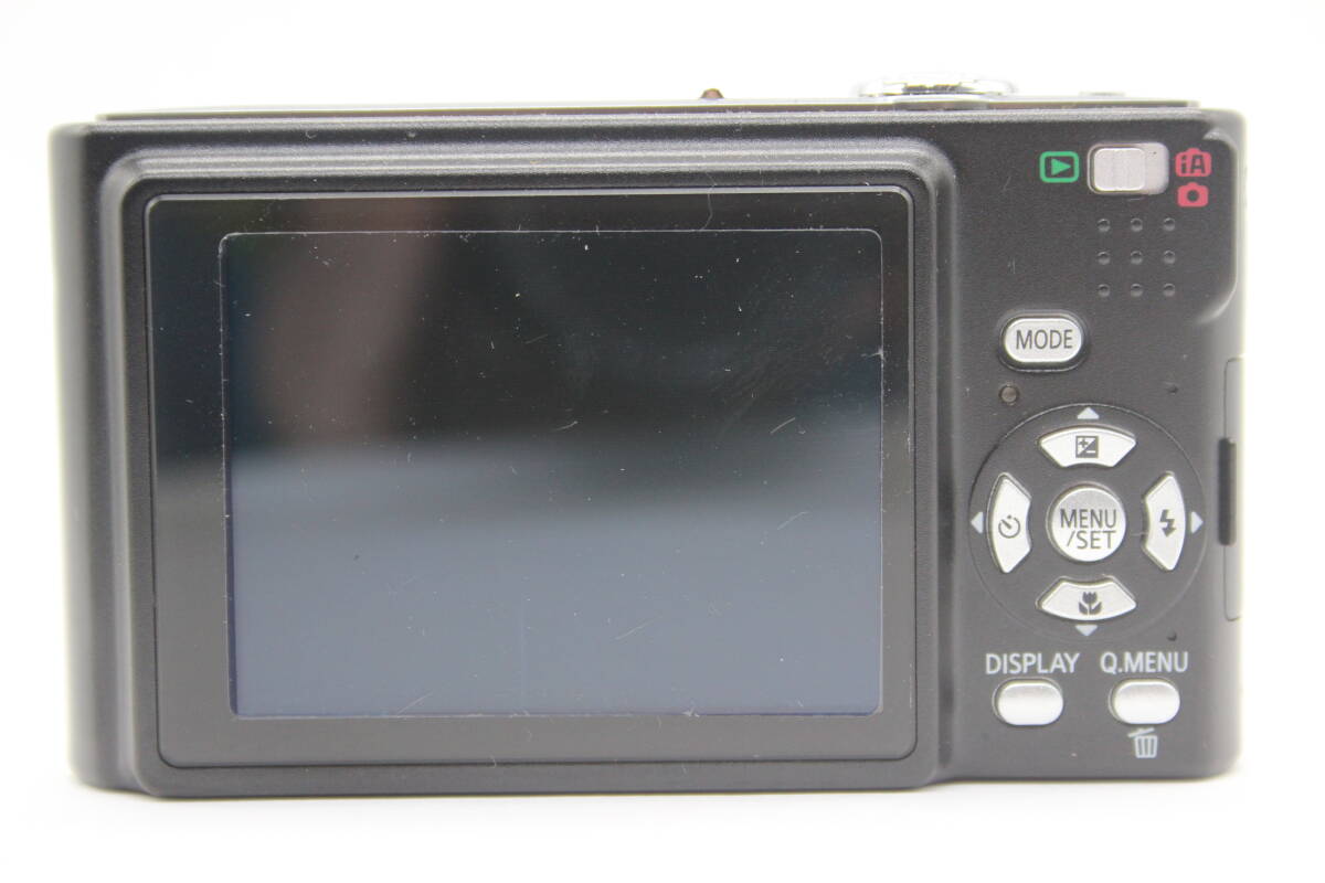 【返品保証】 パナソニック Panasonic LUMIX DMC-FS3 ブラック バッテリー付き コンパクトデジタルカメラ s7483_画像4