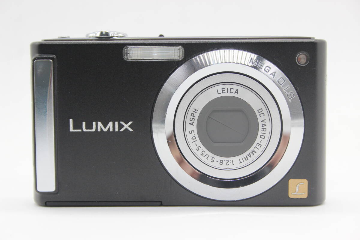 【返品保証】 パナソニック Panasonic LUMIX DMC-FS3 ブラック バッテリー付き コンパクトデジタルカメラ s7483_画像2