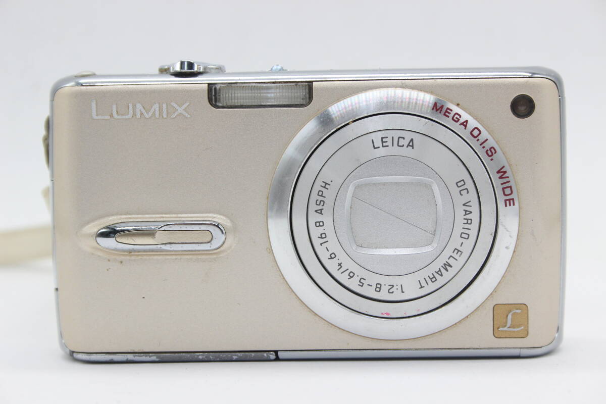 【返品保証】 パナソニック Panasonic LUMIX DMC-FX07 バッテリー付き コンパクトデジタルカメラ s7497_画像2