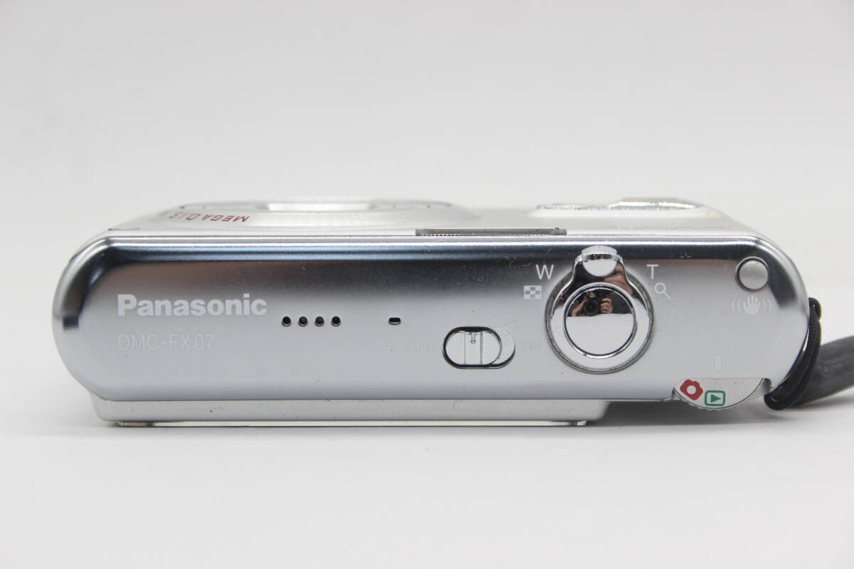 【返品保証】 パナソニック Panasonic LUMIX DMC-FX07 バッテリー付き コンパクトデジタルカメラ s7499_画像6