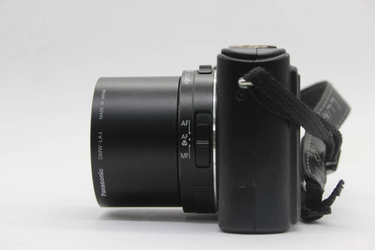 【返品保証】 パナソニック Panasonic LUMIX DMC-LX3 ブラック バッテリー付き コンパクトデジタルカメラ s7500_画像5