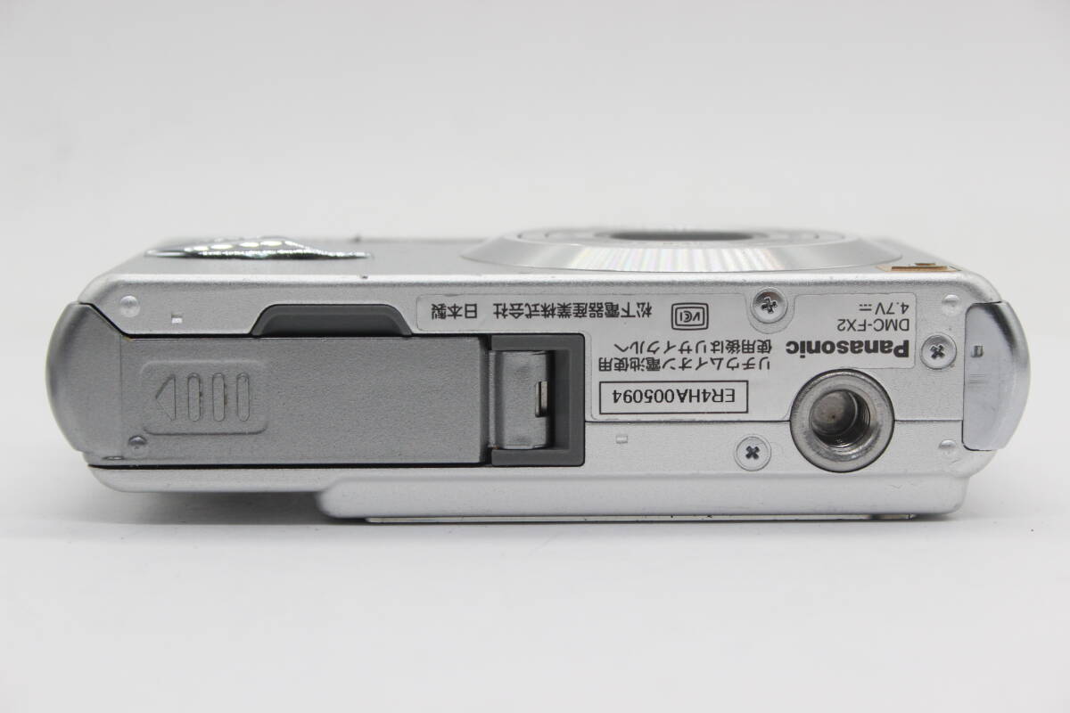 【返品保証】 パナソニック Panasonic LUMIX DMC-FX2 バッテリー付き コンパクトデジタルカメラ s7506_画像7