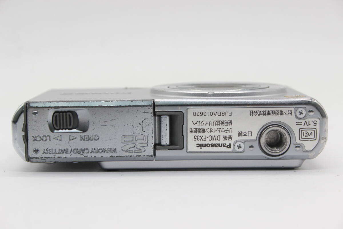 【返品保証】 パナソニック Panasonic LUMIX DMC-FX35 バッテリー チャージャー付き コンパクトデジタルカメラ s7512の画像7
