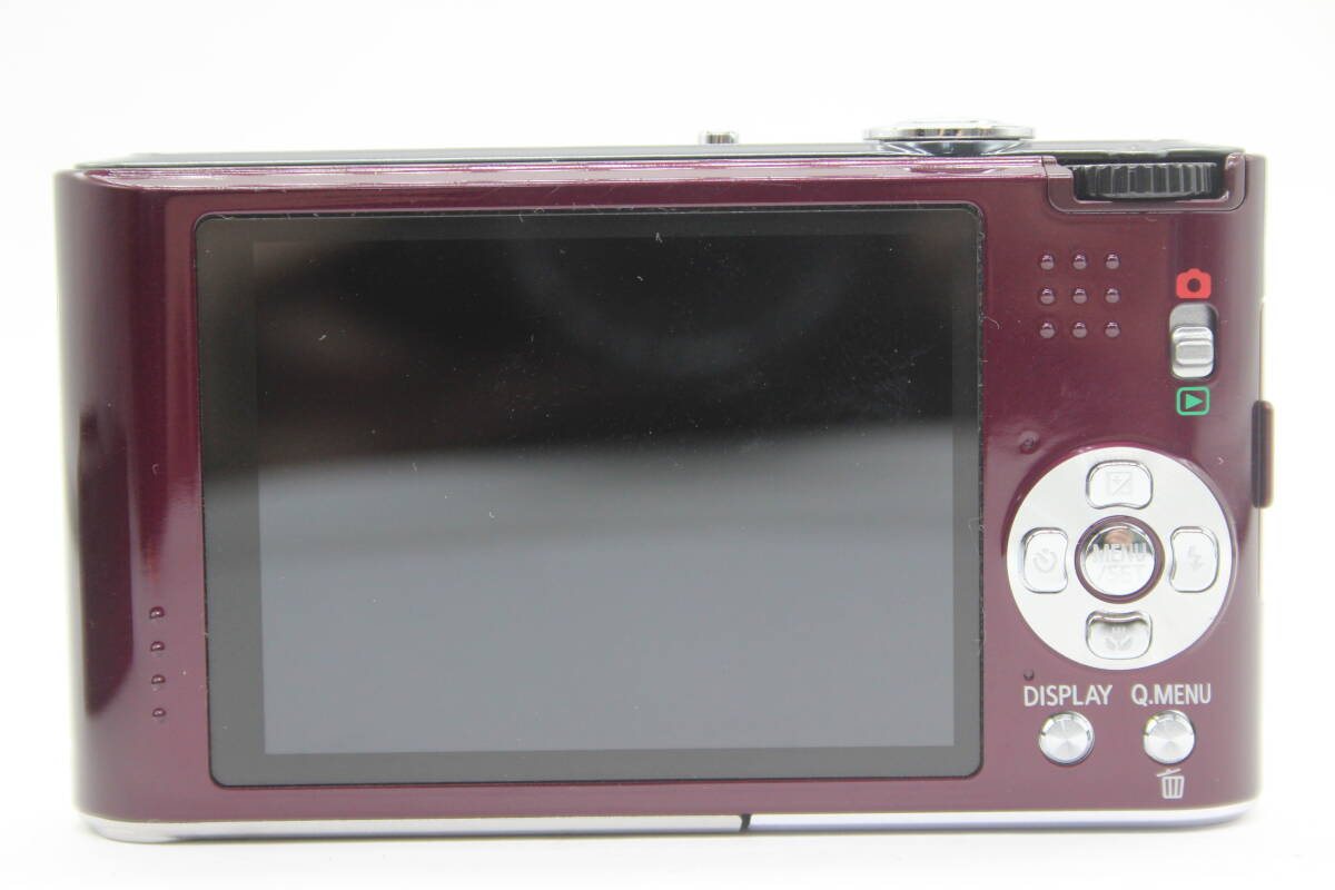 【美品 返品保証】 パナソニック Panasonic LUMIX DMC-FX66 バイオレット バッテリー チャージャー付き コンパクトデジタルカメラ s7519_画像4